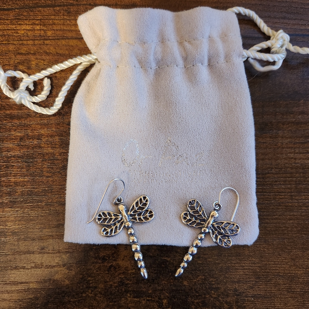OR PAZ STERLING SILVER EARRINGS, NWOT